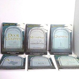 Spooky America books (6)